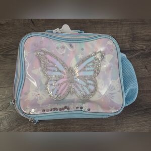 Butterfly Glitter Girls Insulated Lunchbag NWT